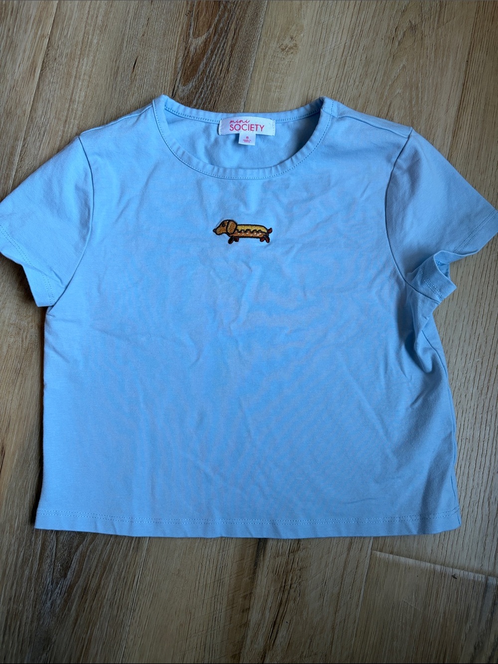 Mini Society 95% cotton kids top, size small.